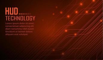 cyber circuit future technology concept background vector