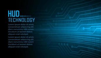 cyber circuit future technology concept background vector