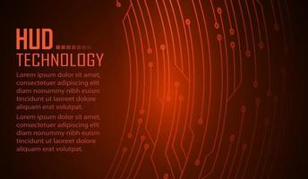 cyber circuit future technology concept background vector