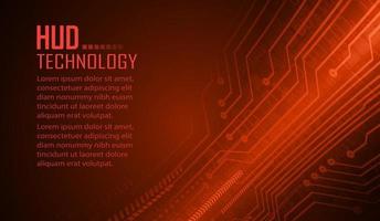 cyber circuit future technology concept background vector