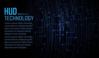 cyber circuit future technology concept background vector