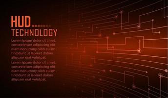 cyber circuit future technology concept background vector