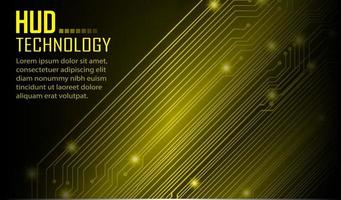 cyber circuit future technology concept background vector