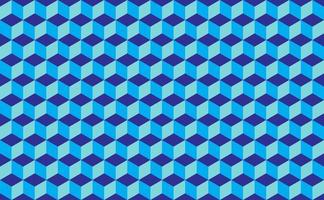 Abstract Isometric cube Shape Background. Seamless pattern vector illustration