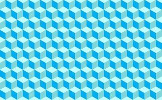 Abstract Isometric cube Shape Background. Seamless pattern vector illustration