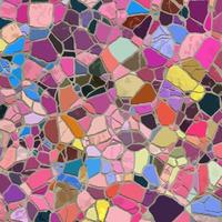 Abstract Mosaic Broken Stone Texture vector