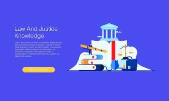 legal judgment vector illustration concept template background design can be use for presentation web banner UI UX landing page