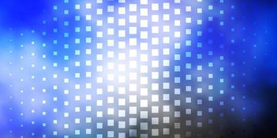 Light Blue, Yellow vector background with rectangles.