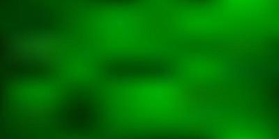 Dark green vector blurred backdrop.