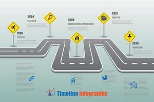 Business roadmap timeline infographic icons designed for abstract background template milestone element modern diagram process technology digital marketing data presentation chart Vector illustration