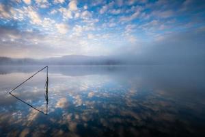 massa marittima, accesa lake - grosseto, toscana, italia foto