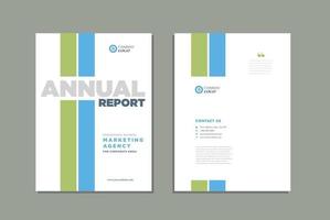 Business Brochure Cover Design or Annual Report and Company Profile Cover or Booklet and Catalog Cover vector