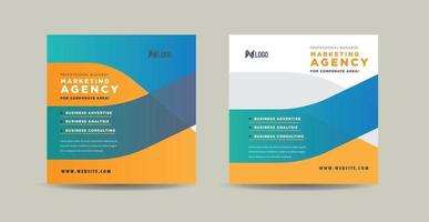 Business Social Media Post Design or Website Product Banner Design or Web Advert Design vector