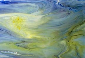 The colors of the aqueous ink are translucent. Abstract multicolored marble texture background photo