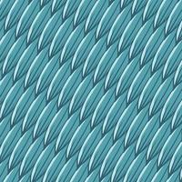 Lilies leaves seamless pattern. Background with blue tones. vector