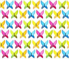 Butterfly Seamless Pattern Background Vector Illustration