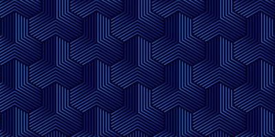 Abstract geometric seamless pattern background design modern with triangle 3d shape vector