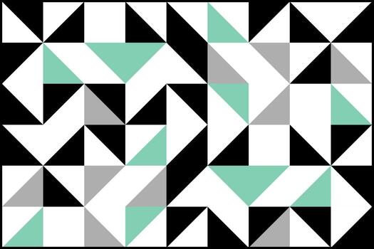 Nordic geometric area seamless pattern modern design for background. vector