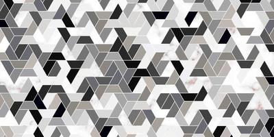 Abstract geometric seamless pattern design modern luxury background with polygonal shape vector