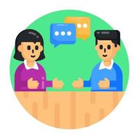 Conversation and Communication vector