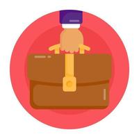 Portfolio and Briefcase vector