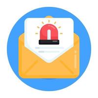 Urgent and Emergency Mail vector