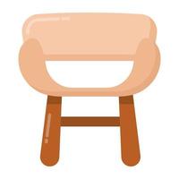 Bar Chair and Furniture vector