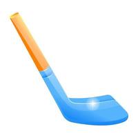 icono de palo de hockey vector