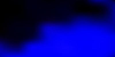 Dark blue vector blur template.