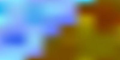 Dark yellow vector gradient blur texture.