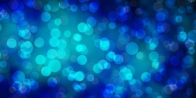 Light BLUE vector layout with circles.