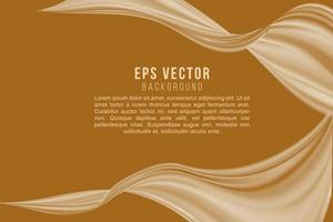 Brown cream background abstract design eps vector monochrome