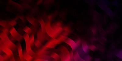 Dark Pink, Yellow vector texture with curves.