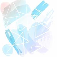 abstract background with hand painted watercolour design vector
