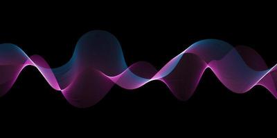 abstract background with flowing lines design vector