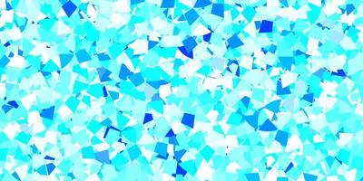 Light blue vector texture with triangular style.