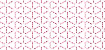 Red and white lines pattern Vector illustration