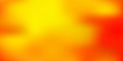 Light orange vector abstract blur drawing.