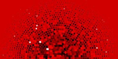 Light Red, Yellow vector backdrop with rectangles.