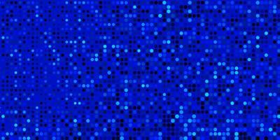 Dark BLUE vector pattern with spheres.