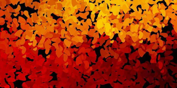 Fondo de vector marrón oscuro con formas aleatorias.