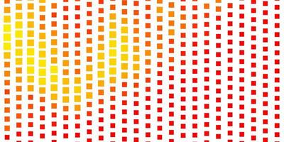 Light Red, Yellow vector layout with lines, rectangles.