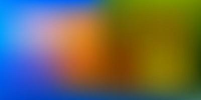 Light Blue, Yellow vector abstract blur layout.