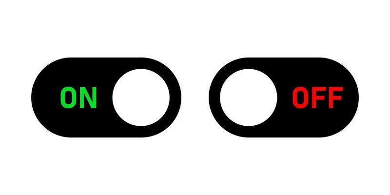 On Off Icon Vector Art, Icons, and Graphics for Free Download