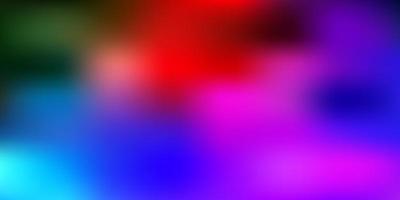 Dark multicolor vector blur pattern.