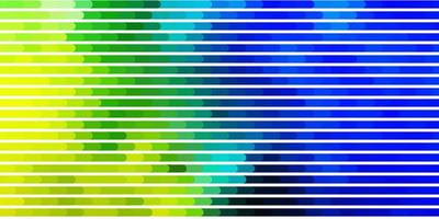 Light Blue, Green vector pattern with lines.