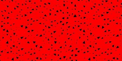 diseño poligonal geométrico del vector rojo claro.
