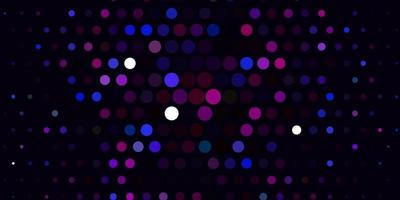 Light Multicolor vector background with spots.