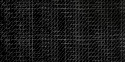 Dark Gray vector background with lines.