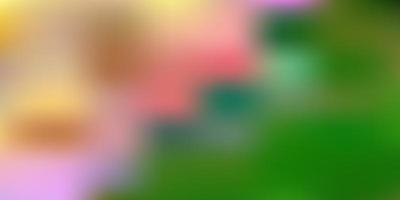 Light blue, green vector gradient blur background.